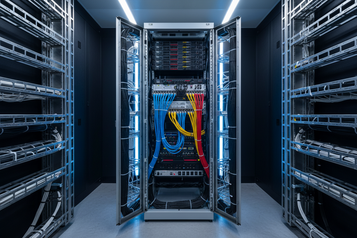 Server Room and Network Closet Organization: A Complete Cable Management Guide