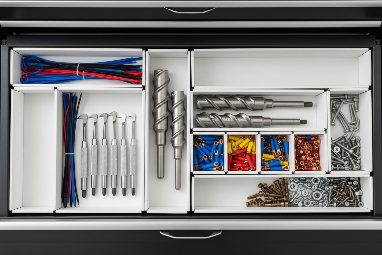 How to Organize Your Tool Drawer Once and For All