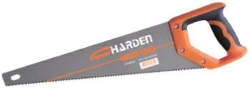16" Hand Saw – High-Carbon Steel Blade, Double-Sided Ground Teeth for Faster Cutting, Ultra-Sharp & Durable, Soft TPR Handle for Comfort – Perfect for Woodworking, Carpentry & DIY