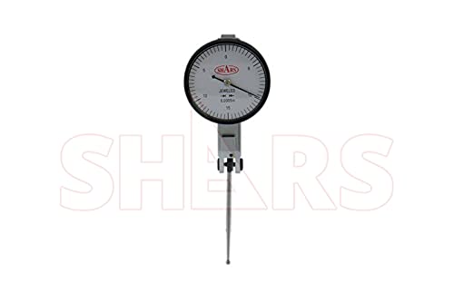 Shars .030" x .0005" Dial Test Indicator wihth Long Contact Point in Fitted Case 303-3278 P
