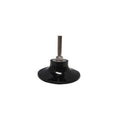 Benchmark Abrasives 3 Inch Sanding Discs Pad Holder Quick Change Mandrel with 1/4 Inch Shank Die Grinder & Drill Sanding Attachment for Deburring Polishing Twist Lock Adapter Sanding Tool - 1 Piece