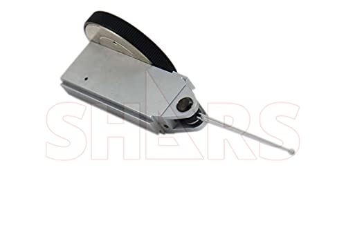 Shars .030" x .0005" Large Black Face Dial Test Indicator with Long Contact Point in Fitted Case 303-3279 P