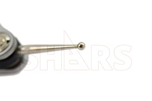 Shars .030" x .0005" Dial Test Indicator in Fitted Case,Yellow Face 303-3203Y P