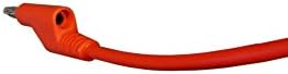 Test Lead Banana Plug Male Stackable to Banana Plug [39" / 1 Set]