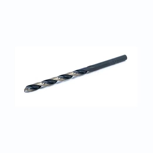 Benchmark Abrasives 5/32”, HSS Black & Gold Jobber Length Drill Bits - 12 Pack