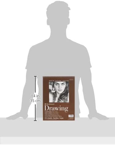 Strathmore Medium Drawing Spiral Paper Pad 9"X12"-24 Sheets -400400 - Image 4