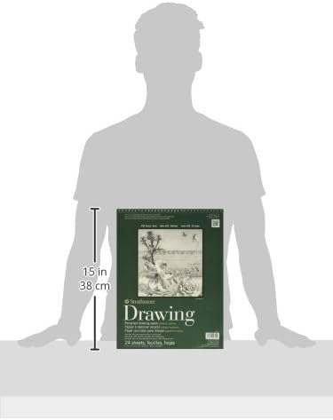 Strathmore 400 Series Recycled Drawing Pad, Medium Surface, 24 Sheets - Image 3