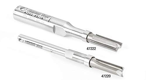 Amana Tool - 47223-S Miniature Flush Trim Plunge Template 1/4 Dia x 1/4 x 1/8" Shank
