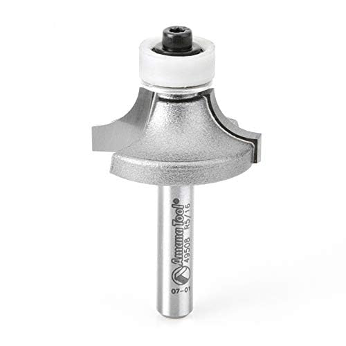 Amana Tool - 49508 Carbide Tipped Corner Round 5/16 Radius x 1-1/8 Dia x 1/2 x 1/4" Sh