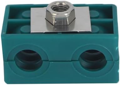 9.5MM Tubeclo Twin Series Clamp, Polypropylene with Galv Plated Steel Hardware, Weld Mounting