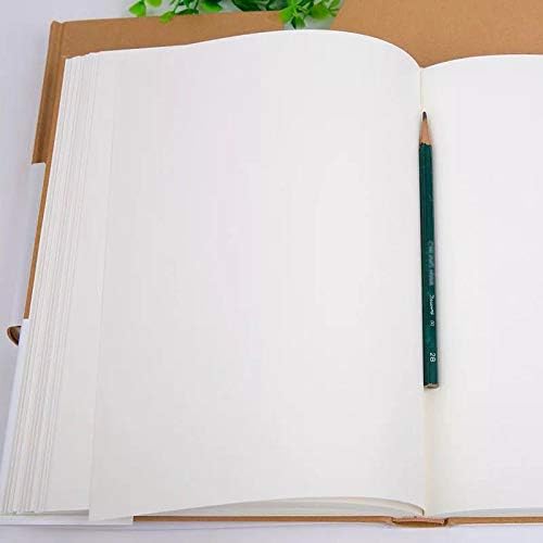 5.5x8.25 Sketch Book, 240 Sheets, Hardcover Bound Sketch Notebook, 120 Sheets - Image 7