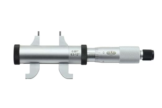 Shars 0.2-2.2" Inside Micrometer 0.00024" Accuracy, 0.001" Graduation 303-2100 P)