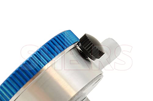 Shars 0.25" High Precision Dial Indicator, .0005" Graduation, AGD1 Travel Lug Back 303-3101A P]