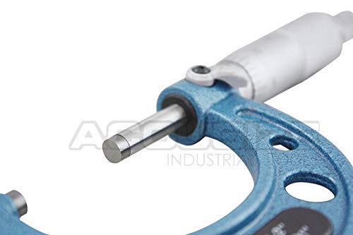 Accusize Industrial Tools 1-2 inch by 0.0001'' Ultra-Precision Outside Micrometer, Eg00-0002