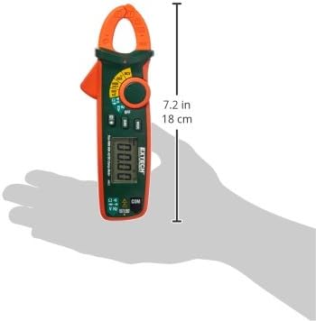 Extech MA63 True RMS 60A AC/DC Clamp Meter with NCV