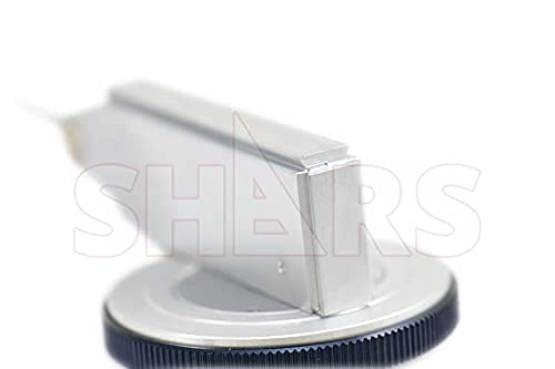 Shars .030" x .0005" Large Black Face Dial Test Indicator, 0-15-0 Dial Reading, 1.5" Face Diameter 303-3209B P