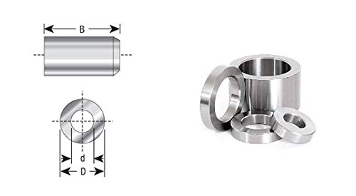 Amana Tool - 67238 High Precision Industrial Steel Spacer (Sleeve Bushings) 1-3/4 Dia x 1