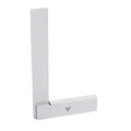 PEC Tools Machinist Square Precision Engineer Wide Seat Square 90 Right Angle Ground Hardened Steel Angle Ruler 6 x 4 Inch, Suitable for Woodworking and Precision Layout Work