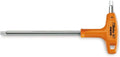 Beta 96TINOX Stainless Steel High Torque T-Handle Hex Key Allen Wrench, SAE 7/64"