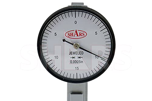 Shars .030" x .0005" Dial Test Indicator wihth Long Contact Point in Fitted Case 303-3278 P