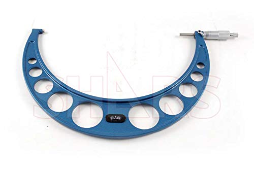 Shars 0-300mm Precision Solid Metal Frame Outside Micrometer 12 pcs Set 303-2655M R)