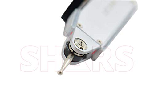Shars .2mm x .002mm Dial Test Indicator in Fitted Case, White Face 303-3201 P]