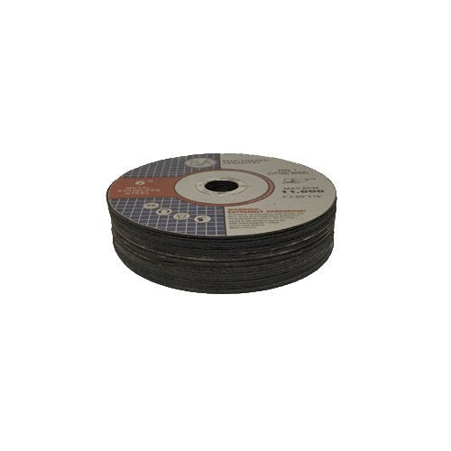 Benchmark Abrasives 6" Pro Metal Self-Sharpening Steel Cutting Cutoff Wheel .045" Thick 7/8" Arbor, Angle Grinder Wheel, Grinder Cutting Wheel - 200 Pack