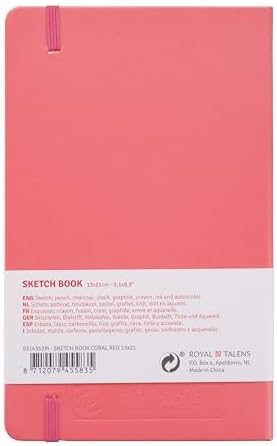 Tarens T9314-312M Art & Creation Sketchbook, Drawing Notebook, 5.1 x 8.3 inches - Image 2