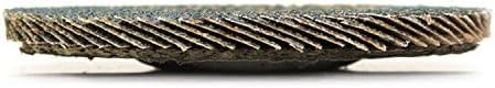 BHA Grinding and Sanding Flap Discs T27, 4-1/2" x 7/8", 80 Grit - 10 Pack