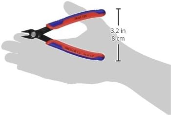 KNIPEX Tools 78 61 125 5-Inch Electronics Super Knips Comfort Grip | - Image 7