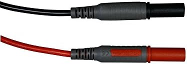 Test Lead Kelvin Clip to 4-channel Banana Plug (3 feet)