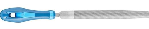 12" Half Round File - DIY Packaged Bastard Cut, with Handle