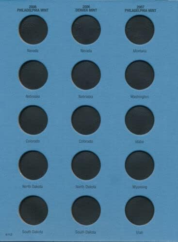 Whitman US Washington Statehood Quarter Coin Folder Three Volume Set - Image 2