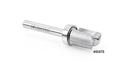 Amana Tool - 45478 Carbide Tipped Straight Plunge .615 Dia x 3/4 x 1/4" Shank with Upp
