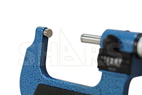 Shars 1-2" Digit Outside Micrometer, 0.0001" Graduation 303-2403 P)