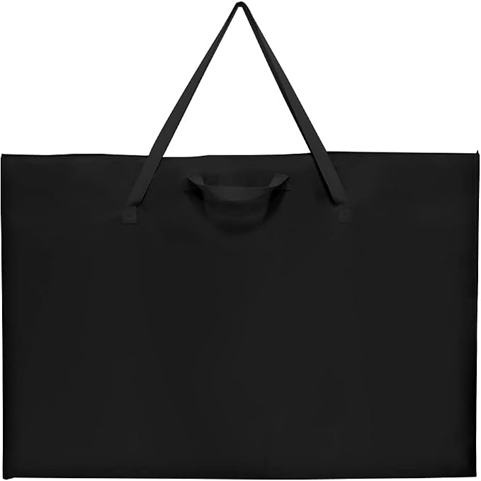 ZKOO Large Size Art Portfolio Bag, Light Weight Art Canvas Portfolio Case - Image 9