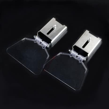 2Pcs Bench Grinder Tool Rest Accessories, 304 Stainless Steel Eye Shields for Bench Grinder, Grinder Safety Shields for Bench Type 125/150/200/250 Grinder
