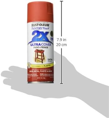 Rust-Oleum 249068 Painter's Touch 2X Ultra Cover Spray Paint, 12 oz, Satin - Image 11