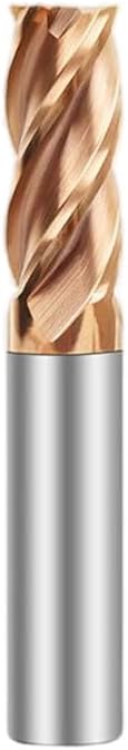 Metric Micrograin Carbide Square End Mill 4 Flute 10.0MM 1 PCS 【≈0.39370 inch】 HRC55° for Milling Alloy Steels Hardened Steel, Metal & More Mill Bits Sets for Professionals & DIYers