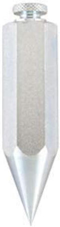 Johnson Level & Tool 05 Steel Hexagonal Plumb Bob, 5 oz., Steel Finish, 1 Pack