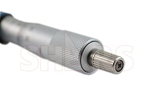 Shars 0-25mm Digit Outside Micrometer, 0.01mm Graduation 303-2402 P)