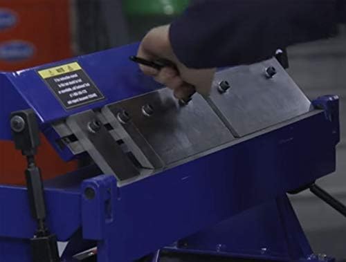 Eastwood 24 in. Box And Pan Sheet Metal Brake Easy Adjustment Box With 5 Adjustable Fingers