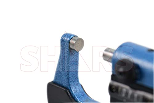 Shars 0-1" Digit Outside Micrometer .0001" Graduation, Carbide 303-2401 S)