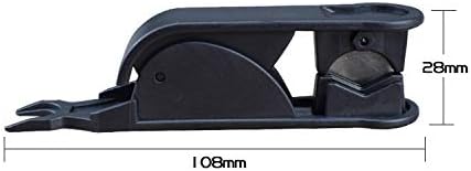 PVC Pipe Tube Hose Cutter for 1/4" 3/8" 1/2" inch PVC Nylon Plastic Tube RO Reverse Osmosis System (Pack of 1)