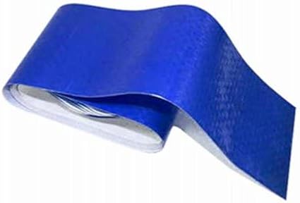 Heavy Duty Tarp Waterproof Poly Repair Tape, UV Resistant, Strong Adhesive Weatherproof Patch Kit, Repairs Holes, Patches, Rips, Tears, Frayed Edges in Tarps, Tents, 2 Pack, Blue