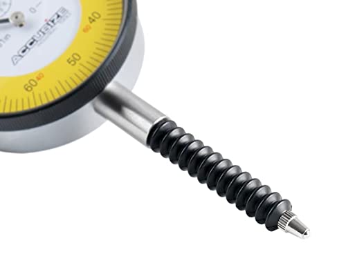 Accusize Industrial Tools 0-1" x 0.001" Lug Back IP54 Shockproof Dial Indicator Premium Grade, P900-S160