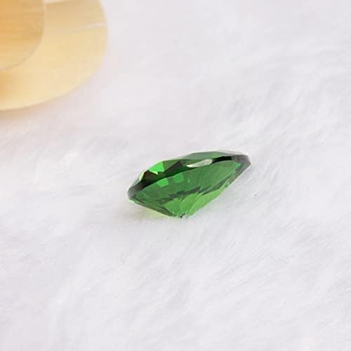 Comimark 1PCS Green Drop Shape Cut Emerald Loose Gemstone - Image 8