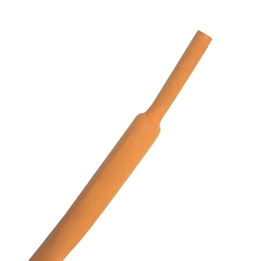 Kable Kontrol Heat Shrink Tubing - 1-1/4” Inch - 10' Ft Long, Orange Polyolefin - 2:1 Industrial Shrink Tube & Cable Sleeve for Electrical Wire Insulation
