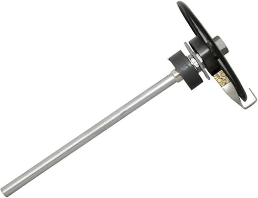 Condar FlueGard Magnetic Stove Pipe Thermometer – Flue Temperature Gauge for Wood Stoves, Monitors Burning Range & Creosote Build-Up