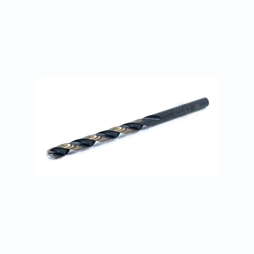 Benchmark Abrasives 11/64”, HSS Black & Gold Jobber Length Drill Bits - 12 Pack